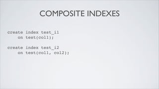 Indexing Strategies for Oracle Databases - Beyond the Create Index ...