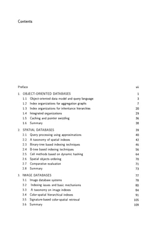 Indexing techniques for advanced database systems | PDF