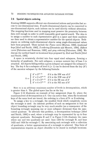 Indexing techniques for advanced database systems | PDF