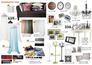 โบรชัวร์โปรโมชั่น Index living mall bedroom carnival