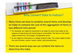 Index Number and it's types explained in | PPT
