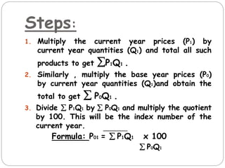 Index Num Formula Index number | PPTX