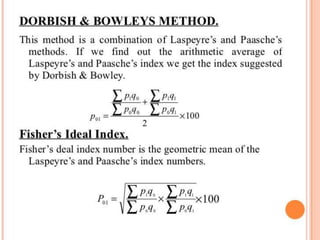 Index numbers | PPTX