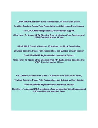 UPDA Exam Qatar - SkillXplore | DOCX