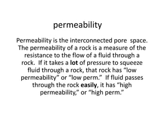 Index properties of rock | PPTX