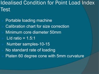 Index properties of rocks | PPTX