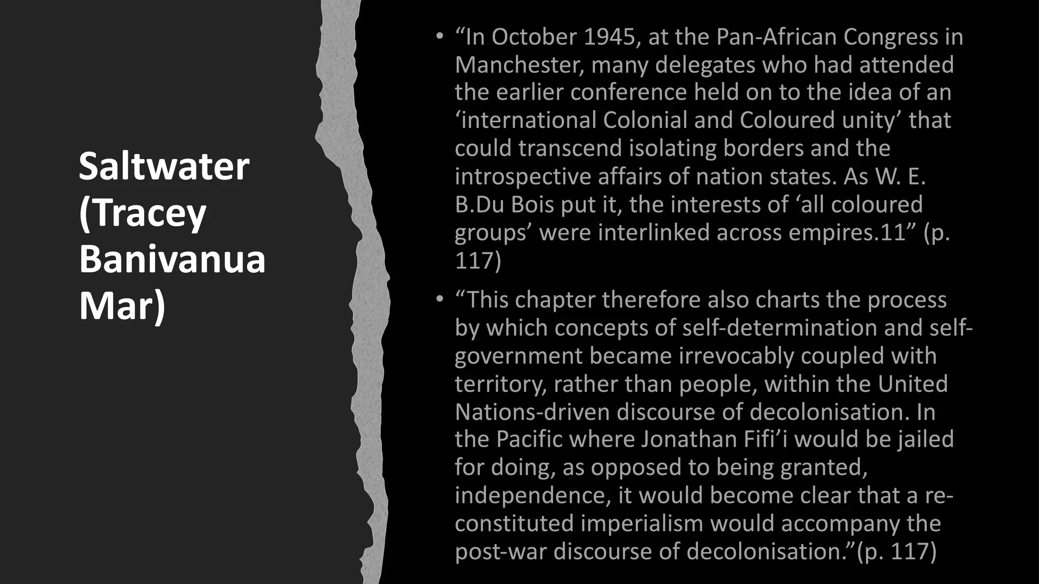 Saltwater
(Tracey
Banivanua
Mar)
 