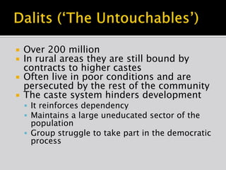 Development issues facing India | PPTX