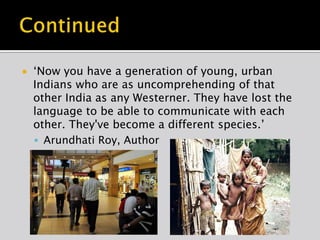 Development issues facing India | PPTX
