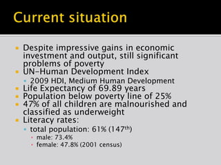 Development issues facing India | PPTX
