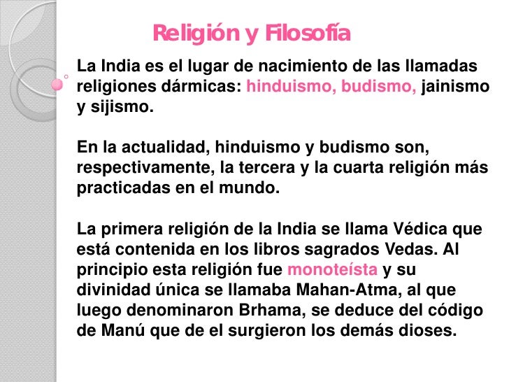 Cultura de India Cultura de India