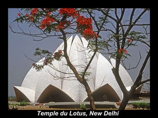 Temple du Lotus, New Delhi   