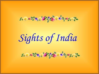 Sights of India 