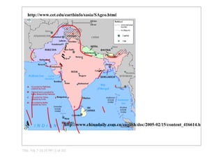 India and South Asia Smartboard Notes