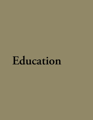 149
Education
 