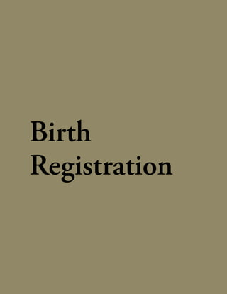 53
Birth
Registration
 