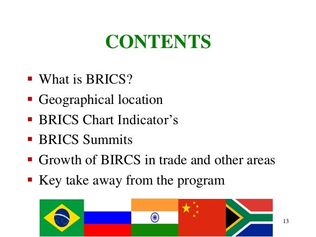 Goldman sachs bric's thesis