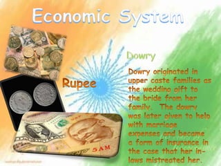 India   economic system & buildings