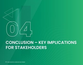 50 INDIA INSURTECH LANDSCAPE AND TRENDS
CONCLUSION – KEY IMPLICATIONS
FOR STAKEHOLDERS
04
50 INDIA INSURTECH LANDSCAPE AND TRENDS
 