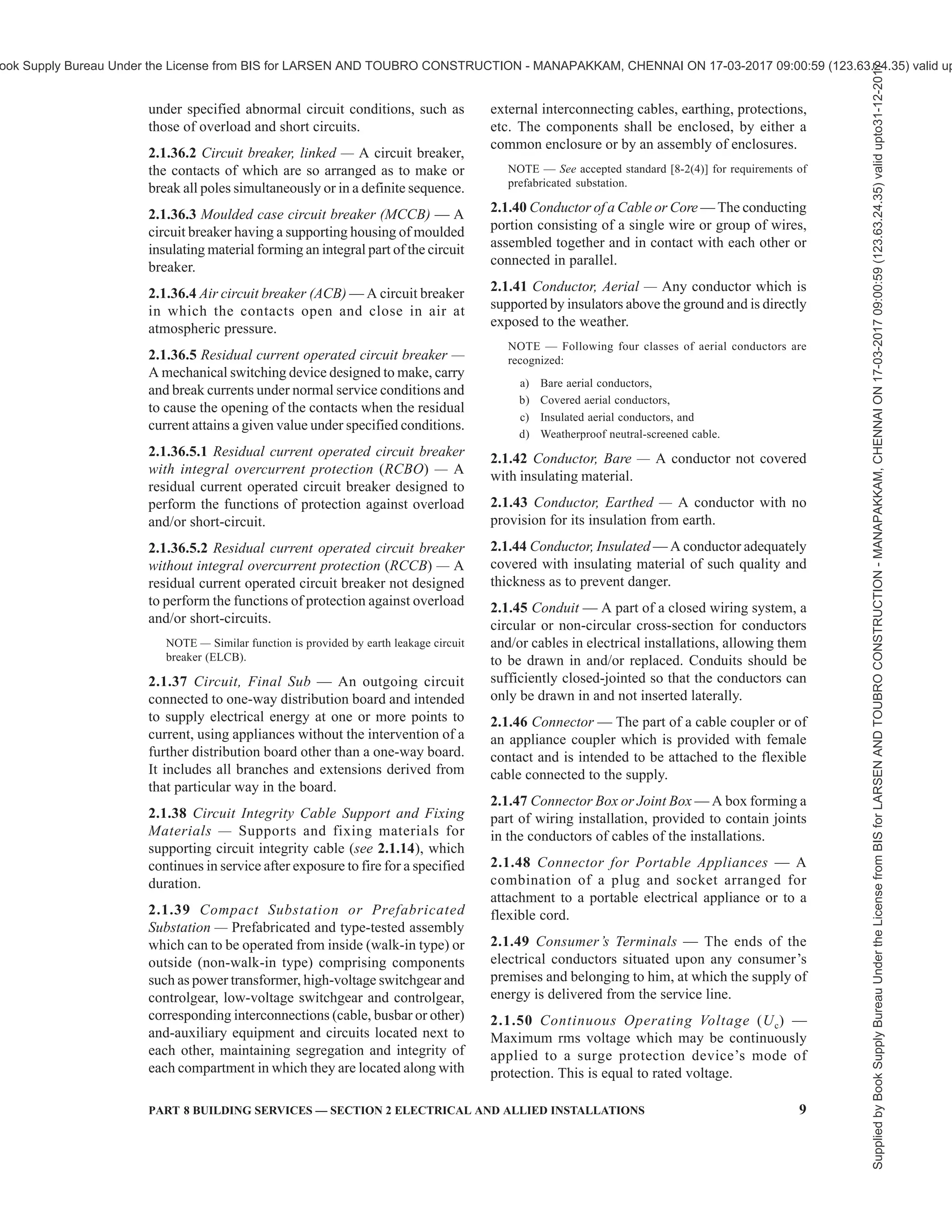 Supplied
by
Book
Supply
Bureau
Under
the
License
from
BIS
for
LARSEN
AND
TOUBRO
CONSTRUCTION
-
MANAPAKKAM,
CHENNAI
ON
17-03-2017
09:00:59
(123.63.24.35)
valid
upto31-12-2017
Book Supply Bureau Under the License from BIS for LARSEN AND TOUBRO CONSTRUCTION - MANAPAKKAM, CHENNAI ON 17-03-2017 09:00:59 (123.63.24.35) valid up
 