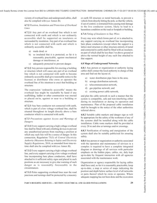 26 NATIONAL BUILDING CODE OF INDIA 2016
All dimensions in millimetres.
1B TYPICAL LAYOUT OF SUBSTATION WITH DRY TYPE EQUIPMENT IN A SINGLE ROOM
FIG. 1 TYPICAL LAYOUT OF SUBSTATION INCLUDING MINIMUM RECOMMENDED SPACING OF
TRANSFORMER PERIPHERY FROM WALLS
X TO BE AS PER 4.2.1(17)
Supplied
by
Book
Supply
Bureau
Under
the
License
from
BIS
for
LARSEN
AND
TOUBRO
CONSTRUCTION
-
MANAPAKKAM,
CHENNAI
ON
17-03-2017
09:00:59
(123.63.24.35)
valid
upto31-12-2017
ook Supply Bureau Under the License from BIS for LARSEN AND TOUBRO CONSTRUCTION - MANAPAKKAM, CHENNAI ON 17-03-2017 09:00:59 (123.63.24.35) valid up
 