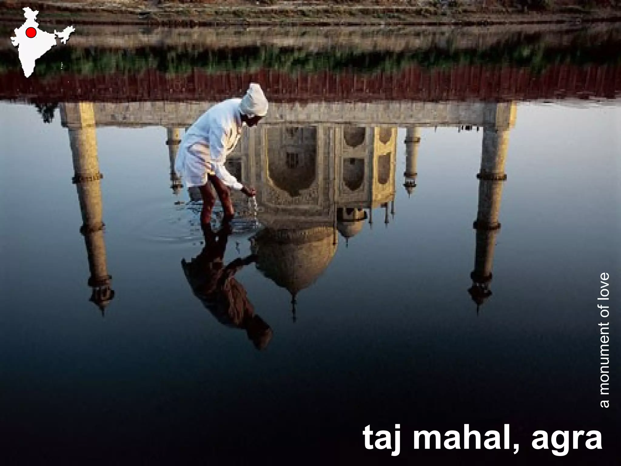 taj mahal, agra
amonumentoflove
 