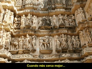 Cuando más cerca mejor... 