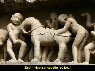 ¡Epa!: ¡Hasta el caballo recibe...! 