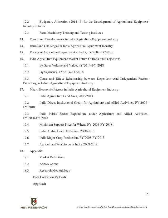 India Agricultural Equipment Industry Outlook to 2018 Growing Potential of the Rice