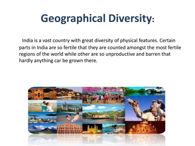 India a land of diversity | PPTX | Hinduism | Religion & Spirituality