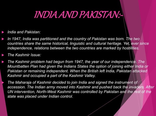 India And Its Neighbouring Countries | PPTX