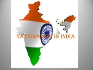 Nationalism in india
 