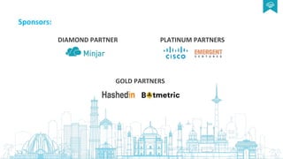 Sponsors:
DIAMOND PARTNER PLATINUM PARTNERS
GOLD PARTNERS
 