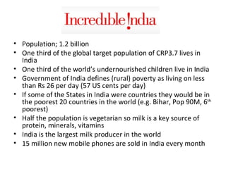 Update on smallholder dairy value chain development in India