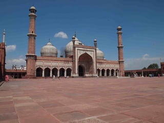 Delhi cortile moschea
 