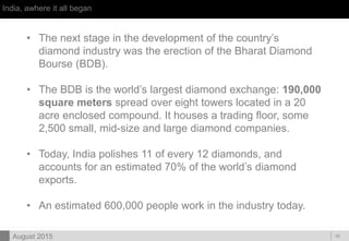 Diamond history: India, where it all began | PPTX
