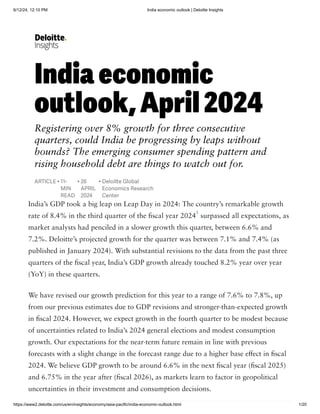 India economic outlook _ Deloitte Insights.pdf