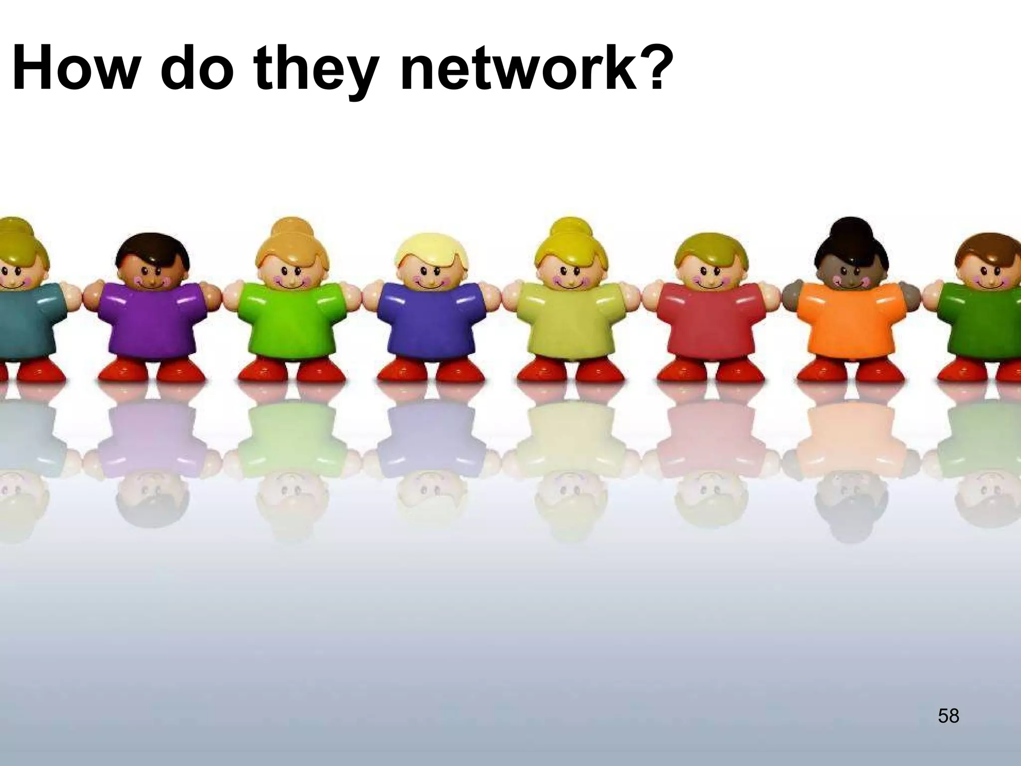 How do they network? 