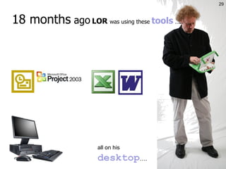 18 months  ago   LOR  was using these  tools  ….. all on his  desktop …. 