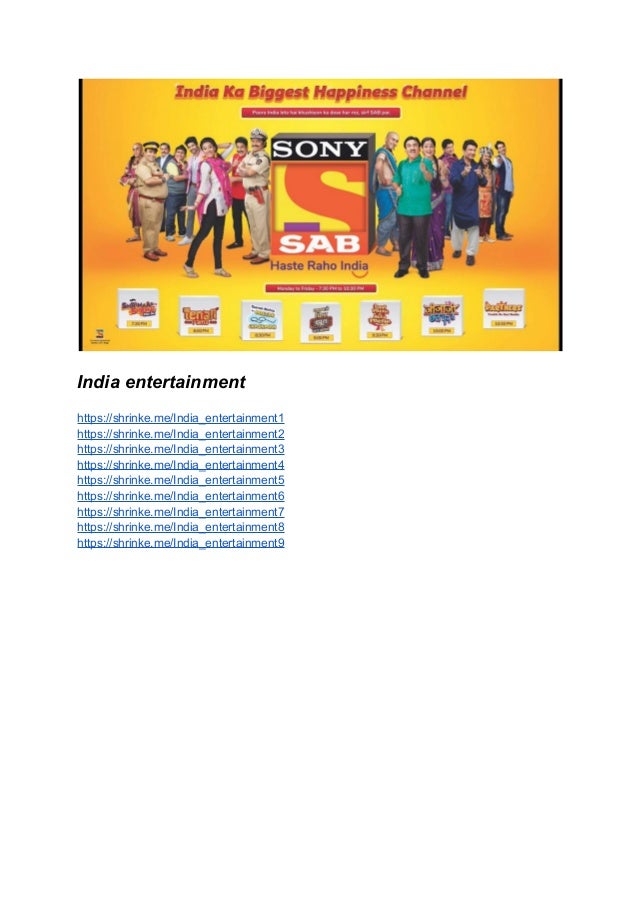 India entertainment google docs