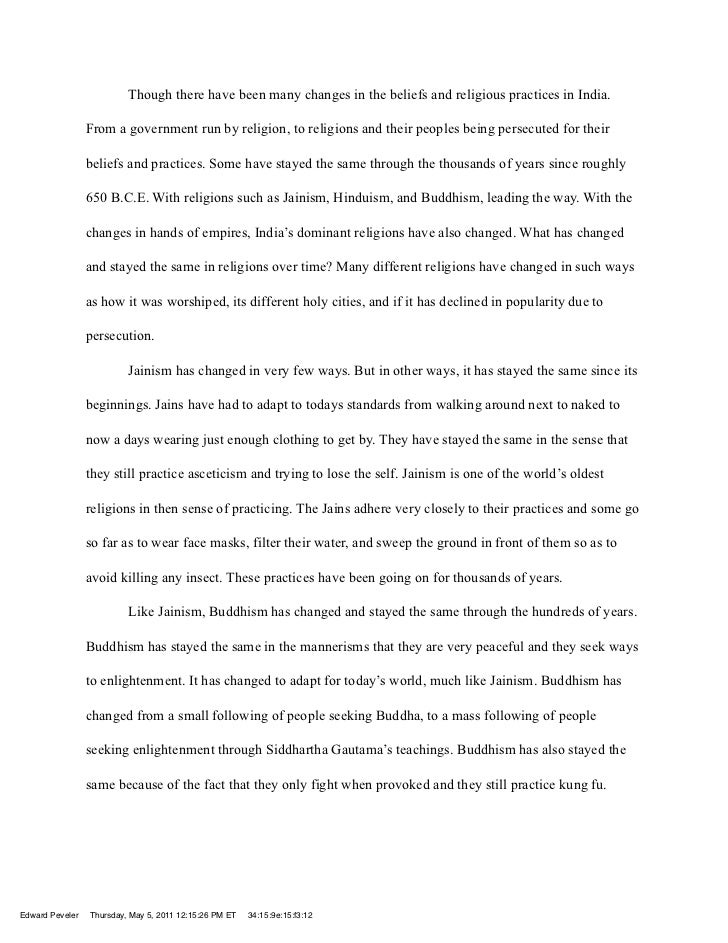 Essay about india