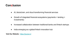 India Fintech Trends Reshaping the Financial Landscape | PDF