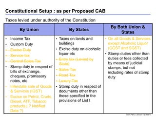India gst 25 dec14 | PPT
