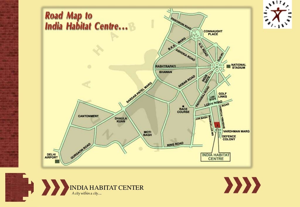 India habitat centre observations by architect student
