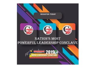 India leadership conclave 2019