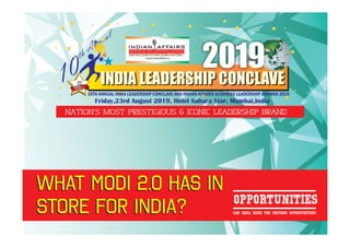 India leadership conclave 2019