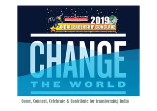 India leadership conclave 2019