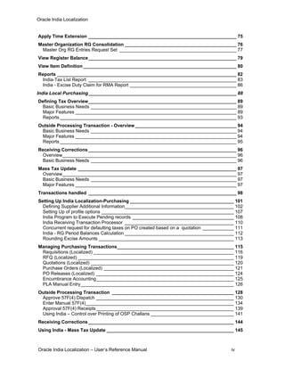 India localization urm in60106 | PDF