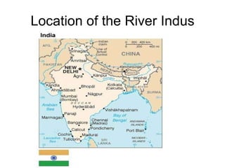 Location of the River Indus 