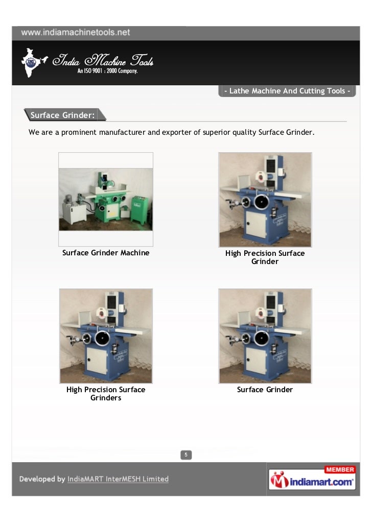 India Machine Tools, Rajkot, Lathe Machine And Cutting Tools